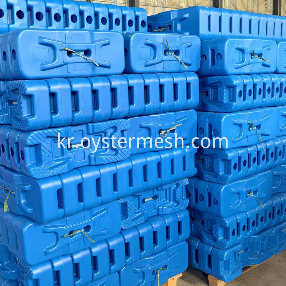 Temporary Fence Base Blue